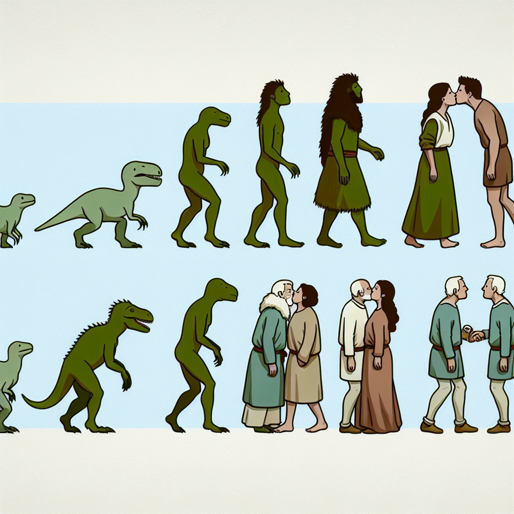 Kissing Across the Eons: The Evolutionary History of a Kiss