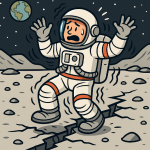 Moonquakes Can Launch 15-Ton Boulders